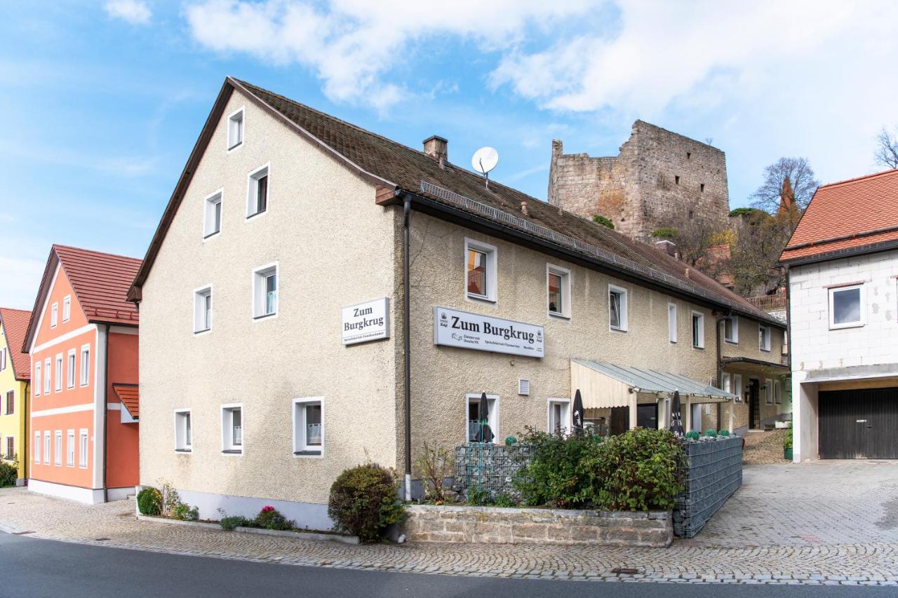 Gasthof Zum Burgkrug Leuchtenberg Eksteriør billede