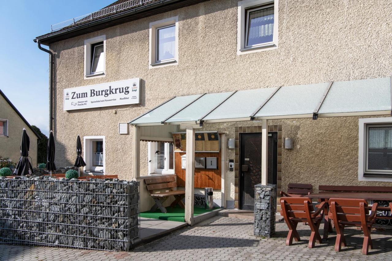 Gasthof Zum Burgkrug Leuchtenberg Eksteriør billede